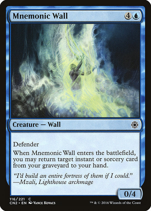 Mnemonic Wall [Conspiracy: Take the Crown], MTG Single - Gamers Grove