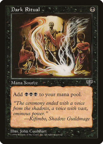 Dark Ritual [Mirage], MTG Single - Gamers Grove
