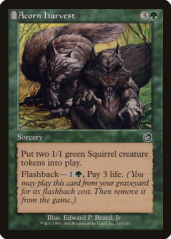 Acorn Harvest [Torment], MTG Single - Gamers Grove