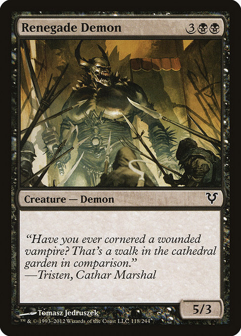 Renegade Demon [Avacyn Restored], MTG Single - Gamers Grove