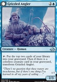 Grizzled Angler // Grisly Anglerfish [Eldritch Moon], MTG Single - Gamers Grove