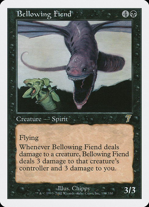 Bellowing Fiend [Seventh Edition], MTG Single - Gamers Grove