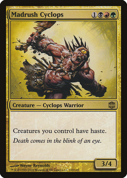 Madrush Cyclops [Alara Reborn], MTG Single - Gamers Grove