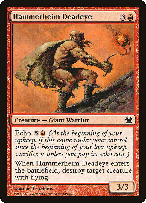 Hammerheim Deadeye [Modern Masters], MTG Single - Gamers Grove