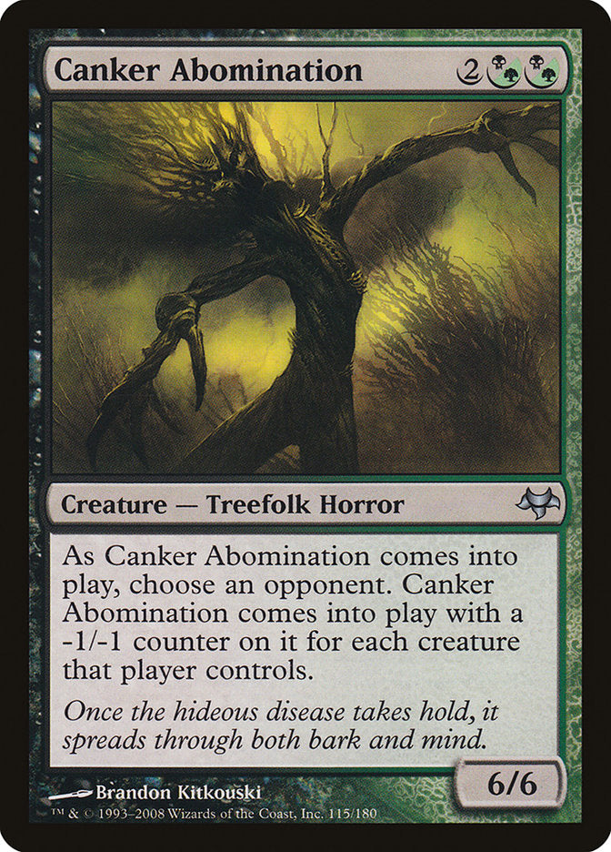 Canker Abomination [Eventide], MTG Single - Gamers Grove