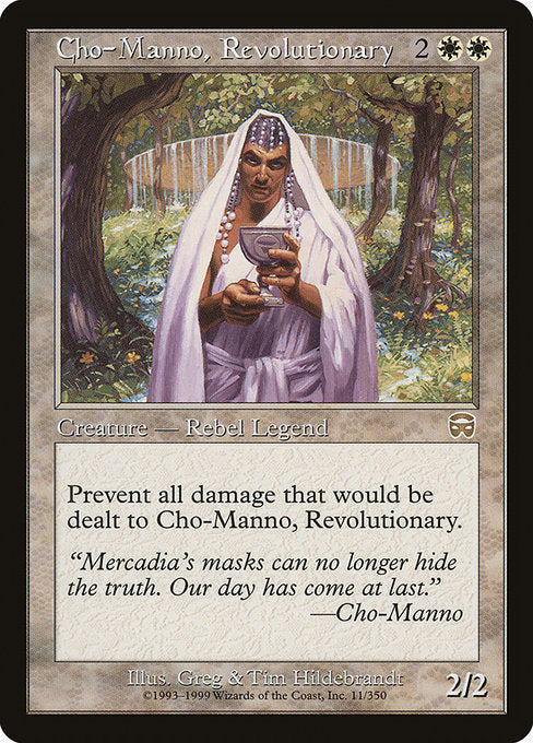 Cho-Manno, Revolutionary [Mercadian Masques], MTG Single - Gamers Grove