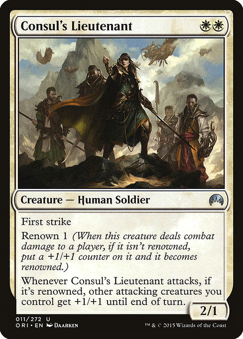 Consul's Lieutenant [Magic Origins], MTG Single - Gamers Grove