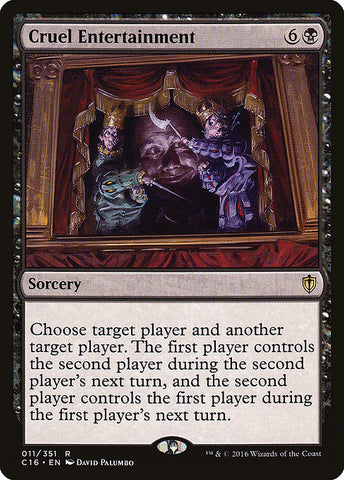 Cruel Entertainment [Commander 2016], MTG Single - Gamers Grove
