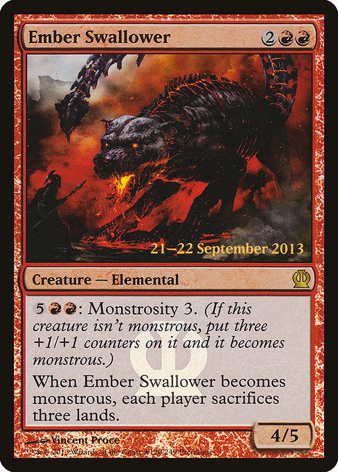 Ember Swallower [Theros Promos], MTG Single - Gamers Grove