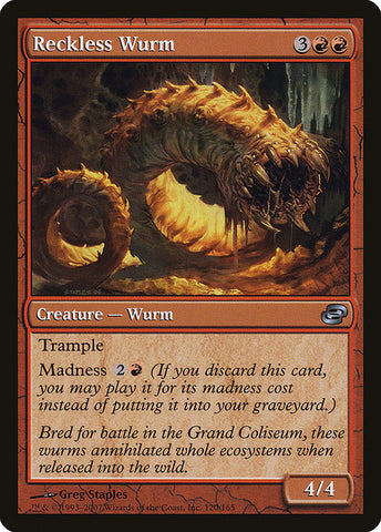 Reckless Wurm [Planar Chaos], MTG Single - Gamers Grove