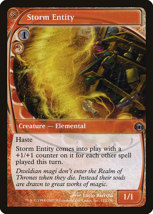 Storm Entity [Future Sight], MTG Single - Gamers Grove
