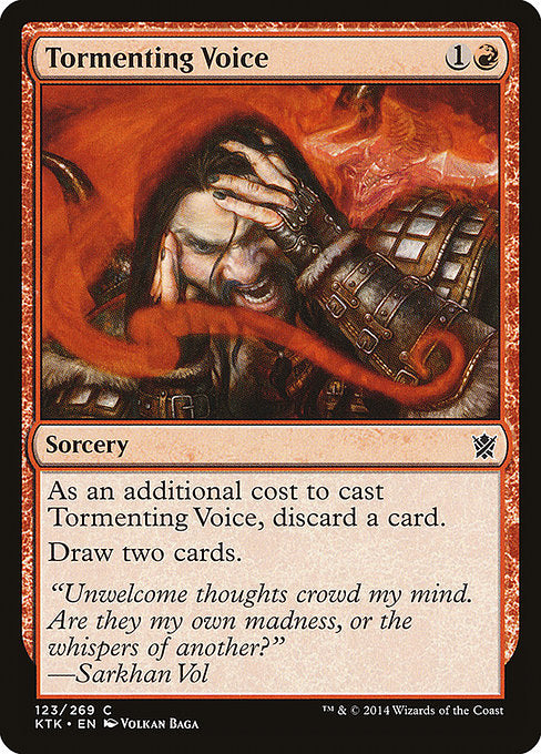 Tormenting Voice [Khans of Tarkir], MTG Single - Gamers Grove