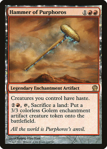 Hammer of Purphoros [Theros], MTG Single - Gamers Grove
