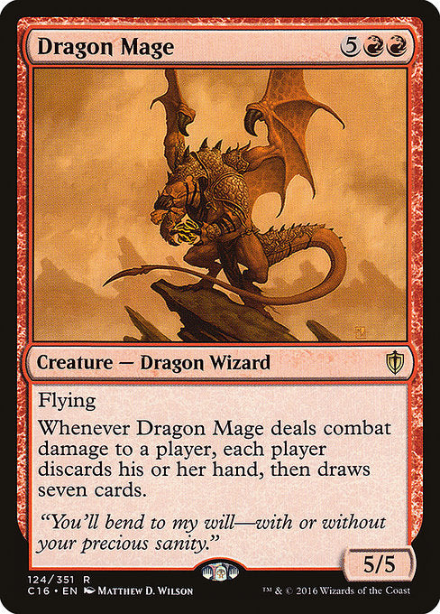 Dragon Mage [Commander 2016], MTG Single - Gamers Grove