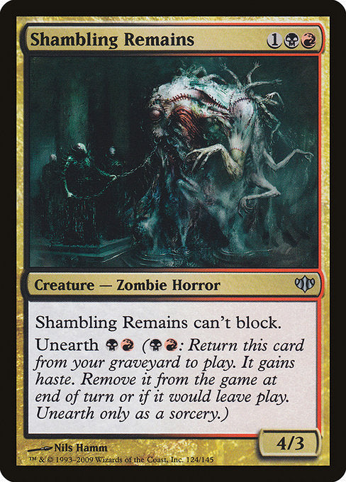 Shambling Remains [Conflux], MTG Single - Gamers Grove