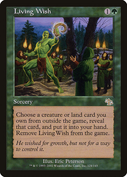 Living Wish [Judgment], MTG Single - Gamers Grove