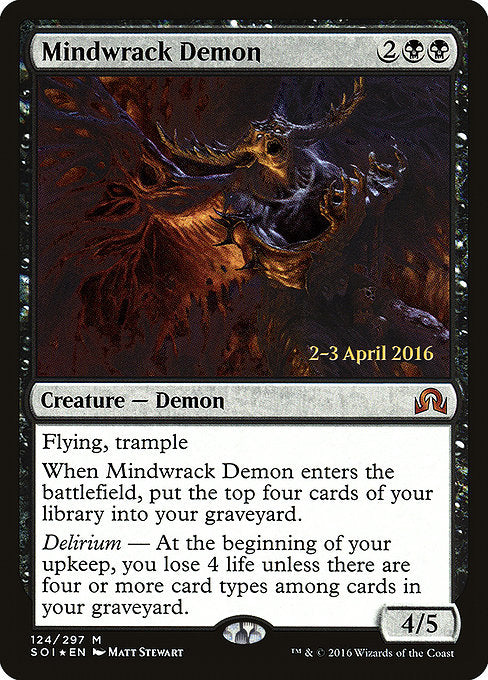 Mindwrack Demon [Shadows over Innistrad Promos]