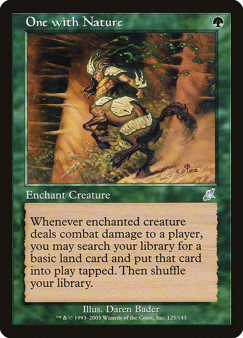 One with Nature [Scourge], MTG Single - Gamers Grove