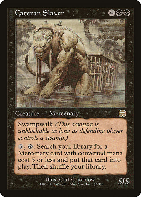 Cateran Slaver [Mercadian Masques], MTG Single - Gamers Grove