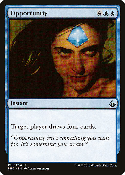 Opportunity [Battlebond], MTG Single - Gamers Grove