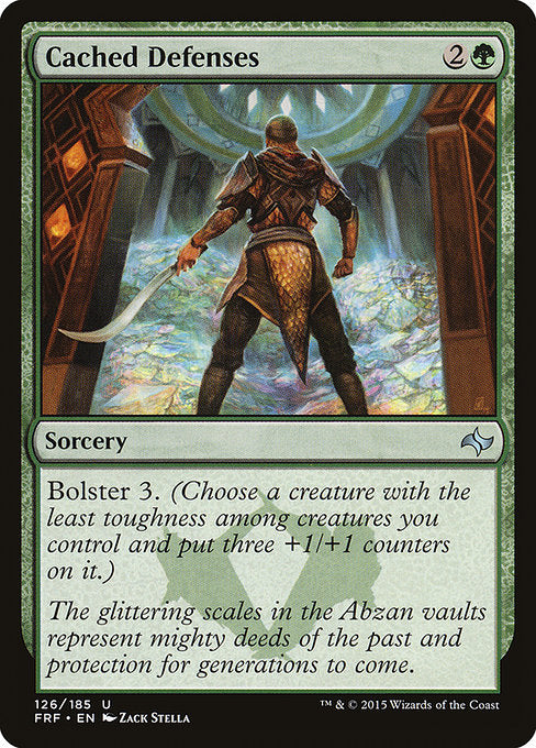 Cached Defenses [Fate Reforged], MTG Single - Gamers Grove