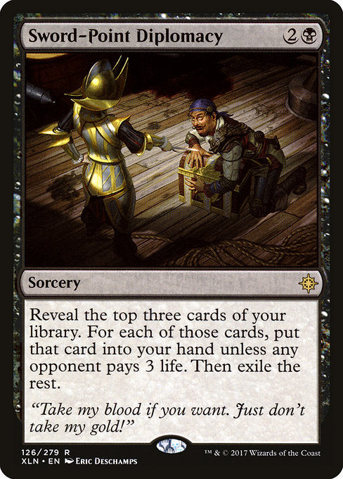 Sword-Point Diplomacy [Ixalan], MTG Single - Gamers Grove