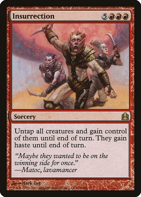 Insurrection [Commander 2011], MTG Single - Gamers Grove