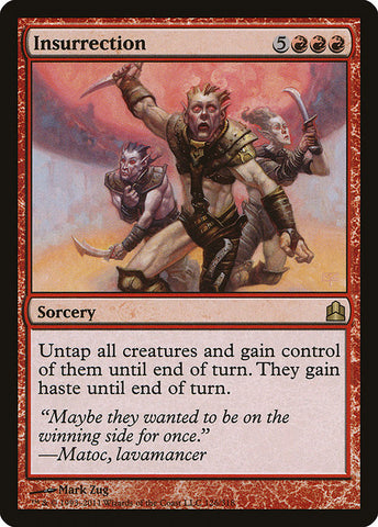 Insurrection [Commander 2011], MTG Single - Gamers Grove