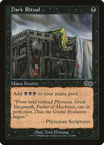 Dark Ritual [Urza's Saga], MTG Single - Gamers Grove
