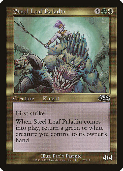 Steel Leaf Paladin [Planeshift], MTG Single - Gamers Grove