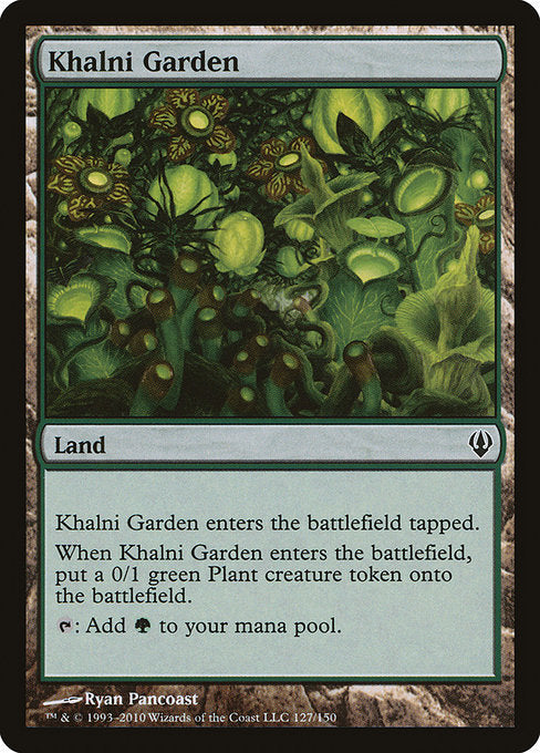 Khalni Garden [Archenemy], MTG Single - Gamers Grove