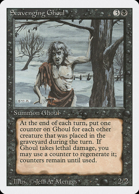 Scavenging Ghoul [Revised Edition], MTG Single - Gamers Grove