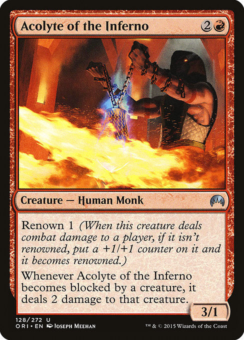 Acolyte of the Inferno [Magic Origins], MTG Single - Gamers Grove