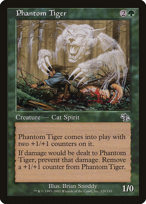 Phantom Tiger [Judgment], MTG Single - Gamers Grove