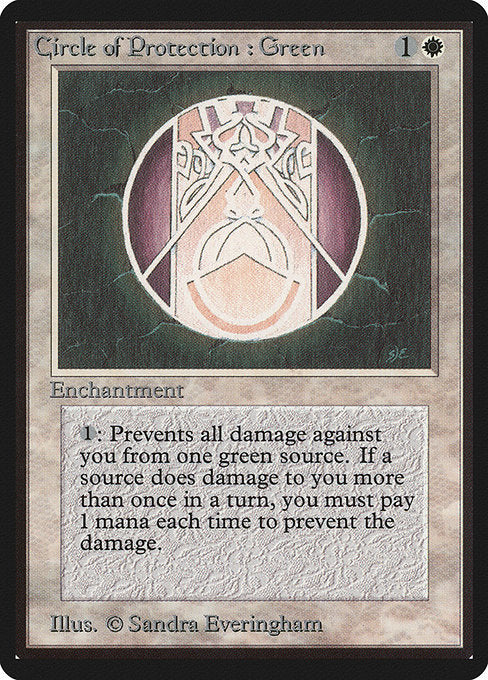 Circle of Protection: Green [Limited Edition Beta]