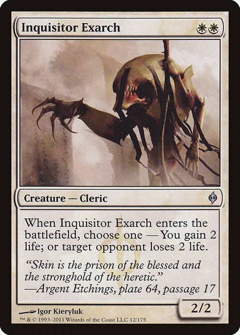 Inquisitor Exarch [New Phyrexia], MTG Single - Gamers Grove