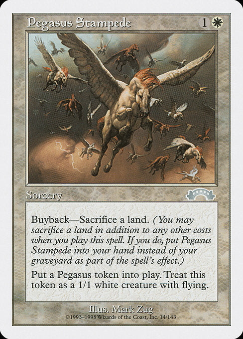 Pegasus Stampede [Anthologies], MTG Single - Gamers Grove