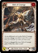 Bolt of Courage (Red) (Rainbow Foil) [MON042-RF] 1st Edition Rainbow Foil