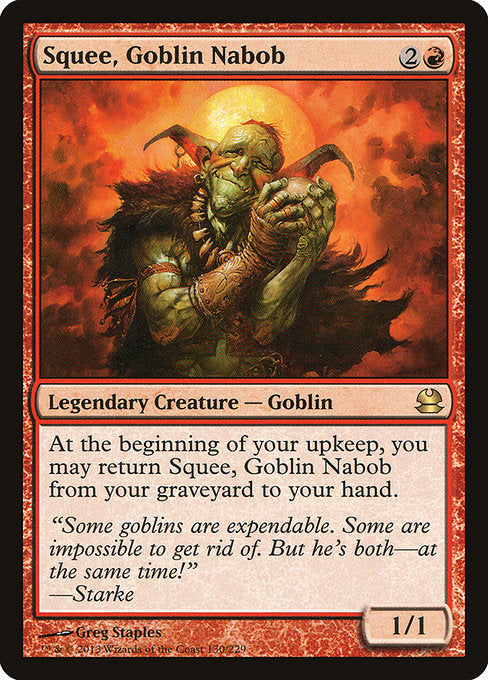 Squee, Goblin Nabob [Modern Masters], MTG Single - Gamers Grove