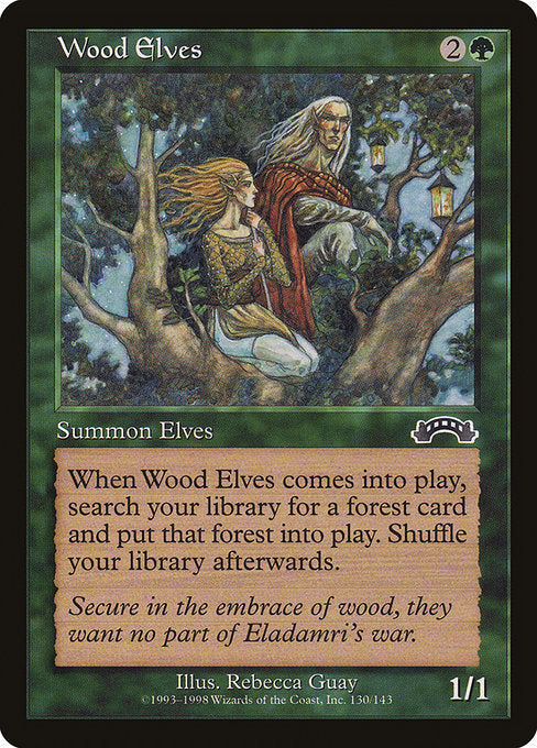 Wood Elves [Exodus], MTG Single - Gamers Grove