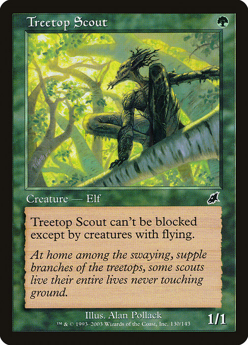 Treetop Scout [Scourge], MTG Single - Gamers Grove