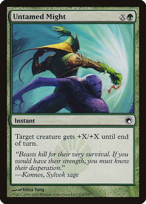 Untamed Might [Scars of Mirrodin], MTG Single - Gamers Grove