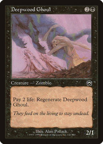 Deepwood Ghoul [Mercadian Masques], MTG Single - Gamers Grove