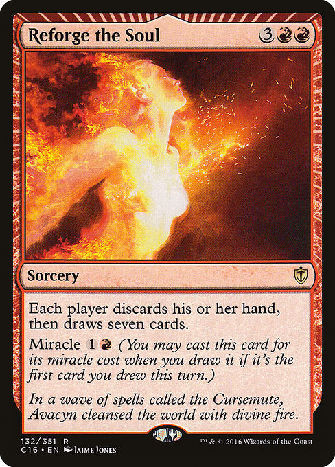 Reforge the Soul [Commander 2016], MTG Single - Gamers Grove