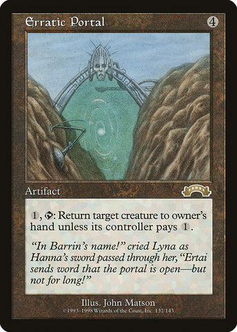 Erratic Portal [Exodus], MTG Single - Gamers Grove