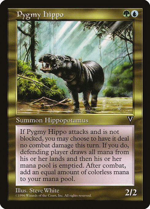 Pygmy Hippo [Visions], MTG Single - Gamers Grove
