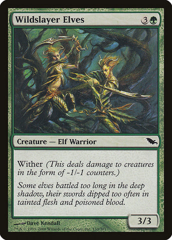 Wildslayer Elves [Shadowmoor], MTG Single - Gamers Grove
