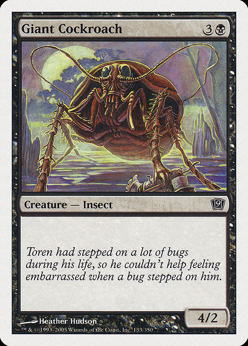 Giant Cockroach [Ninth Edition], MTG Single - Gamers Grove