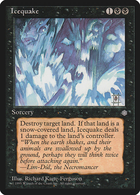 Icequake [Ice Age], MTG Single - Gamers Grove