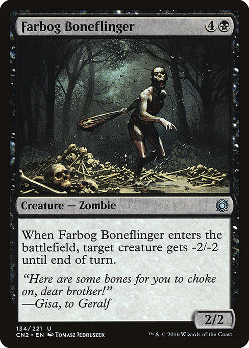 Farbog Boneflinger [Conspiracy: Take the Crown], MTG Single - Gamers Grove